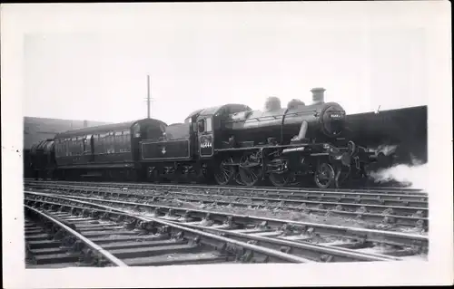 Foto Britische Eisenbahn, LMS Class 2 No. 6444, Nr. 46444, Dampflok, 2-6-0