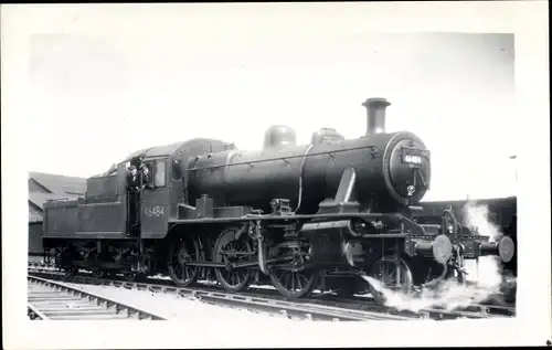 Foto Britische Eisenbahn, LMS Class 2 No. 6484, Nr. 46484, Dampflok, 2-6-0