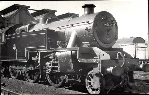 Foto Britische Eisenbahn, LMS 4P Class No. 2659, Nr. 42659, Dampflok, 2-6-4
