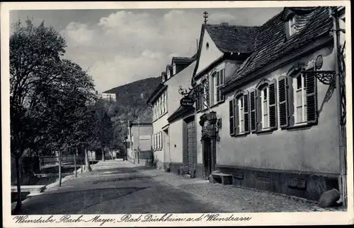 Ak Bad Dürkheim Weinstraße, Weinstube Bach Meyer