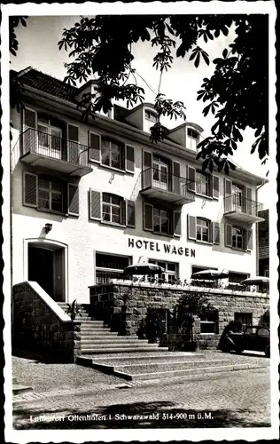 Ak Ottenhöfen im Schwarzwald, Hotel Wagen