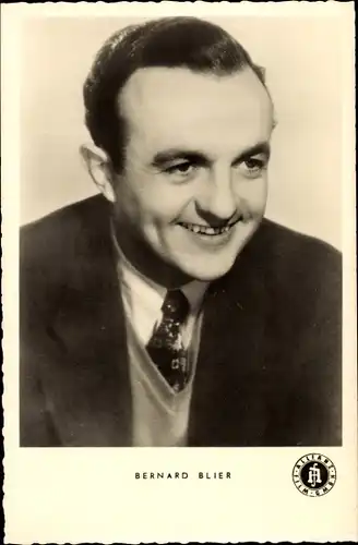 Ak Schauspieler Bernard Blier, Portrait