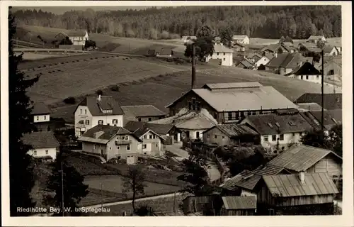 Ak Sankt Oswald Riedlhütte Niederbayern, Teilansicht