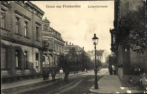 Ak Frankenthal in der Pfalz, Luitpoldstraße