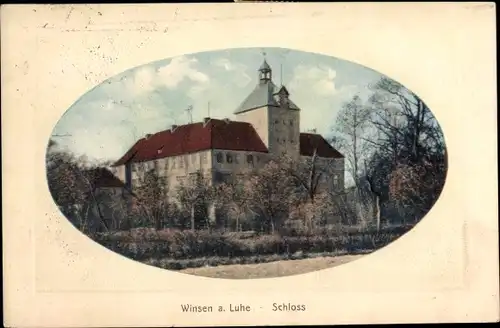 Präge Passepartout Ak Winsen an der Luhe, Schloss