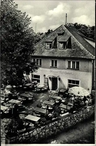 Ak Weiherhaus Nürnberg in Mittelfranken, Meßthaler, Weiherhaus an den Weihern