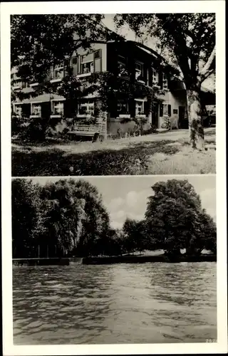 Ak Nonnenhorn am Bodensee, Gasthaus v. Johann Lanz, Bauer, Wasserblick