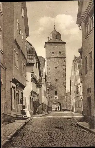 Ak Ochsenfurt am Main Unterfranken, Klingenturm