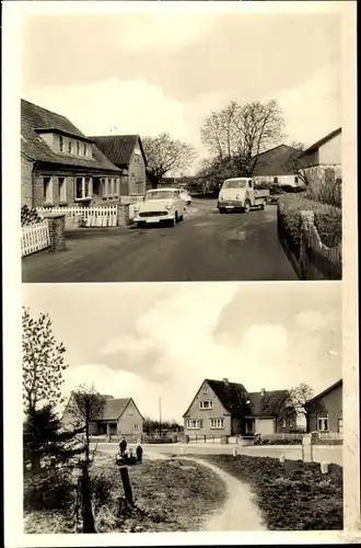 Ak Nordhackstedt in Schleswig Holstein, Straßenpartie, Geschäft Wilhelm Brodersen