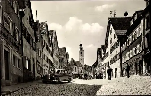 Ak Horb am Neckar, Marktplatz, Rathaus