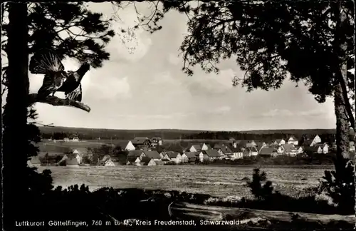 Ak Göttelfingen Seewald im Schwarzwald, Gesamtansicht