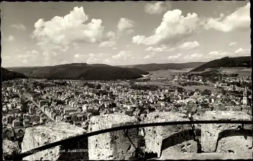 Ak Tuttlingen an der Donau Württemberg, Blick vom Aussichtsturm Hanburg