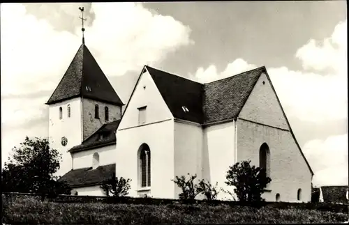 Ak Müllenbach Marienheide im Oberbergischen Kreis, Evang. Kirche