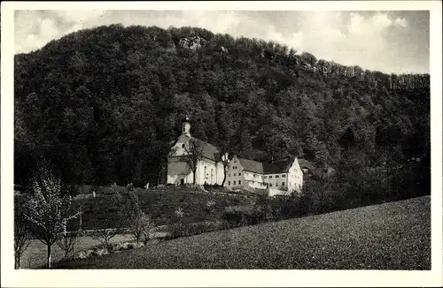 Ak Deggingen in Württemberg, Wallfahrtskirche und Kapuzinerkloster Ave Maria