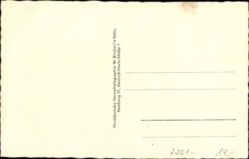 Ak Tating in Nordfriesland, Hochdorfer Park