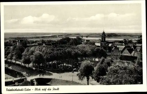 Ak Friedrichstadt an der Eider, Gesamtansicht