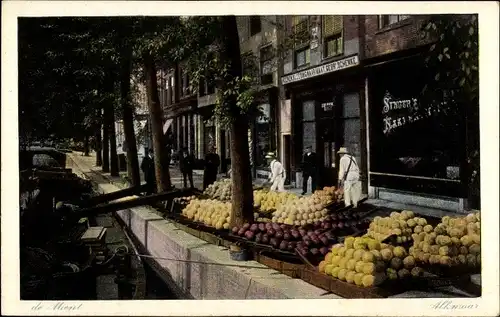 Ak Alkmaar Nordholland Niederlande, De Mient