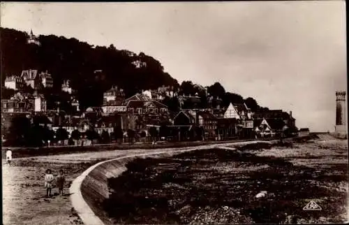 Ak Honfleur Calvados, Le Mont Joli, La Cote de Grace