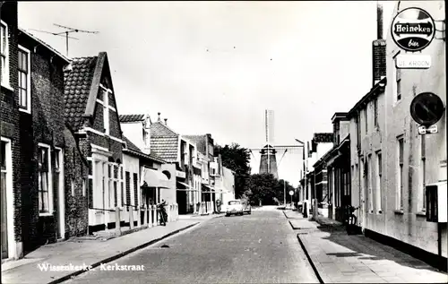 Ak Wissenkerke Zeeland, Kerkstraat