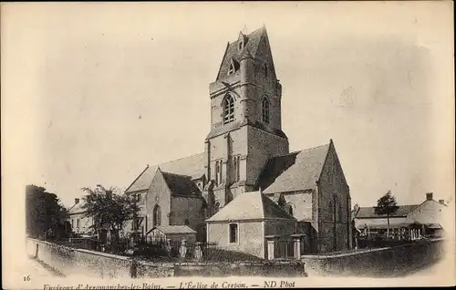 Ak Crépon Calvados, L'Eglise