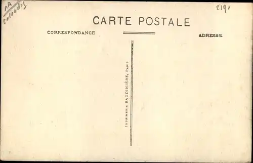 Ak Courtonne la Ville Calvados, Le Chateau