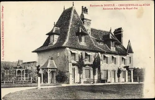 Ak Cricqueville en Auge Calvados, Ancienne Abbaye de Royal Pre