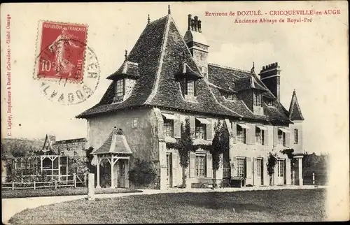 Ak Cricqueville en Auge Calvados, Ancienne Abbaye de Royal Pre