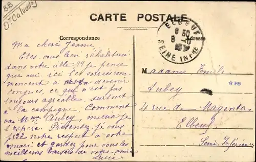 Ak Cricqueville en Auge Calvados, Ancienne Abbaye de Royal Pre