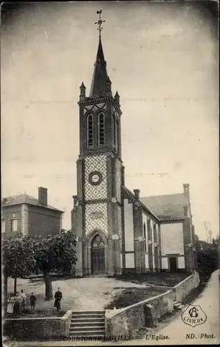 Ak Courtonne la Ville Calvados, L'Eglise