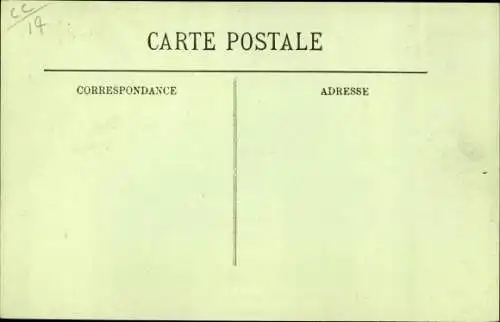 Ak Trouville Calvados, Départ du Bâteau du Havre, La Touques