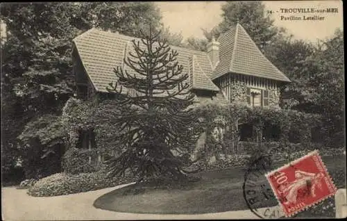 Ak Trouville Calvados, Pavillon Letellier