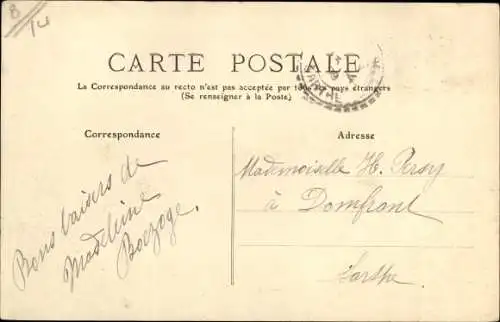 Ak Trouville Calvados, un groupe de villas sur la Plage, Panorama