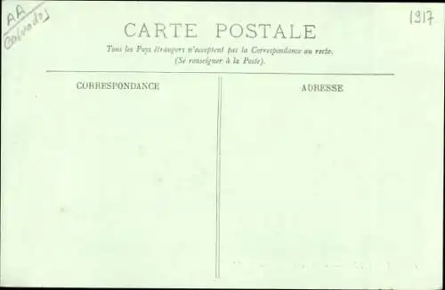 Ak Trouville Calvados, un groupe de villas