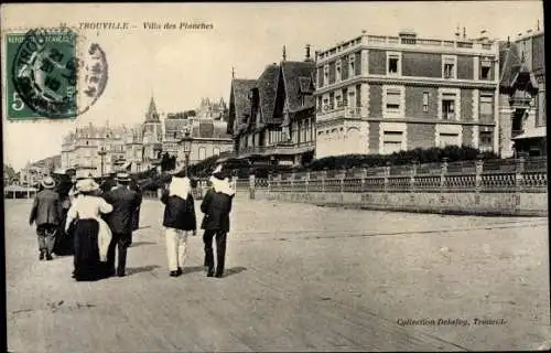 Ak Trouville Calvados, Villas des Planches