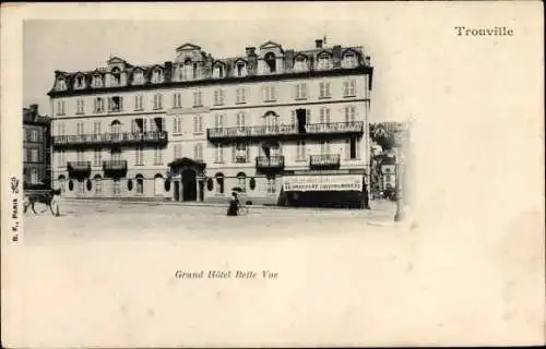 Ak Trouville Calvados, Grand Hôtel Belle Vue