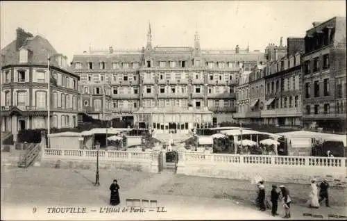 Ak Trouville Calvados, l'Hôtel de Paris