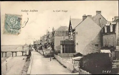 Ak Saint Aubin sur Mer Calvados, Le Call Trapp