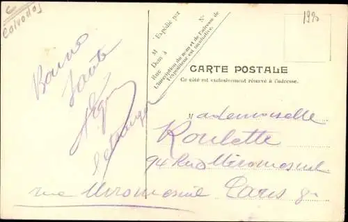 Ak Saint Aubin sur Mer Calvados, Le Call Trapp