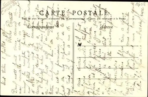 Ak Saint Aubin sur Mer Calvados, Joueurs sur la Plage à marée basse