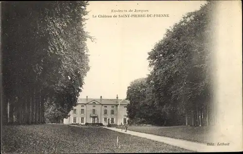 Ak Saint Pierre du Fresne Calvados, Château