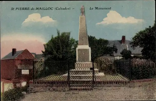 Ak Saint Pierre de Mailloc, le Monument