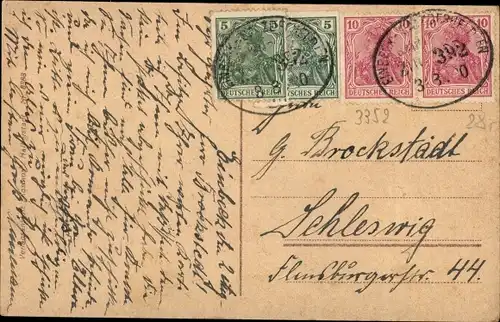 Ak Einbeck in Niedersachsen, Postamt