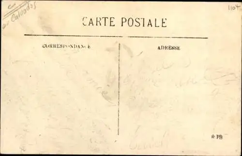 Ak Courseulles sur Mer Calvados, L'Ile de Plaisance