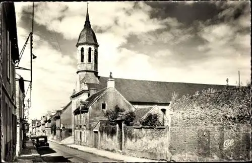 Ak Courseulles sur Mer Calvados, L'Eglise