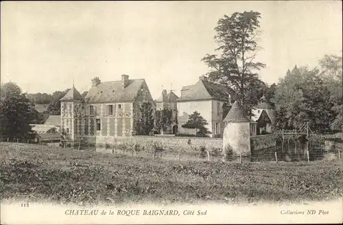 Ak La Roque Baignard Calvados, Le Chateau