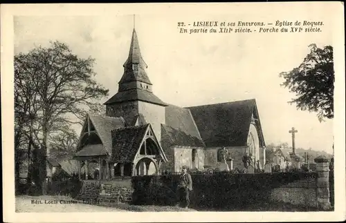 Ak Rocques Calvados, L'Eglise