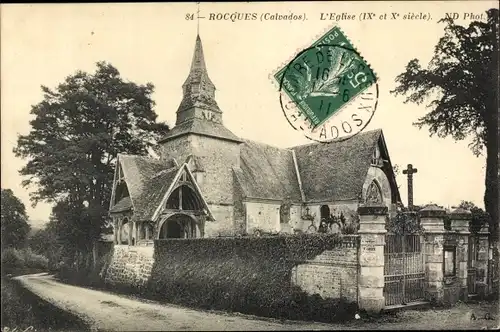 Ak Rocques Calvados, L'Eglise