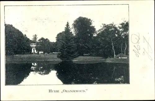 Ak Oranjewoud Friesland Niederlande, Huize Oranjewoud