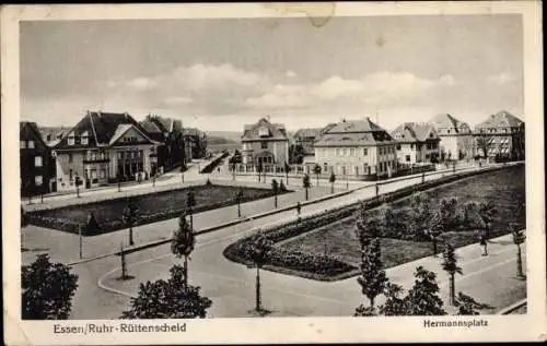 Ak Rüttenscheid Essen Ruhrgebiet, Hermannsplatz