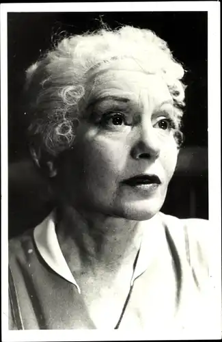 Foto Ak Schauspielerin Elisabeth Bergner, Portrait